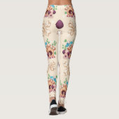 Schattig hondenpatroon leggings (Achterkant)