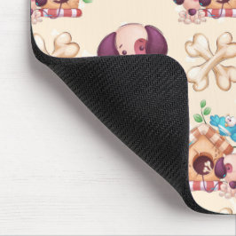 Schattig hondenpatroon muismat