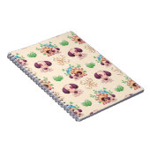 Schattig hondenpatroon notitieboek (Rechterzijde)
