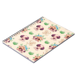 Schattig hondenpatroon notitieboek