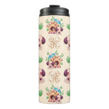 Schattig hondenpatroon