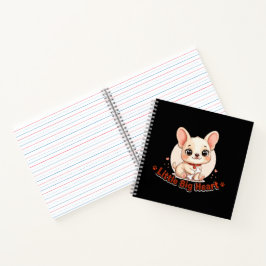 Schattig Hondje Groot Hart in Klein Lijf Notitieboek