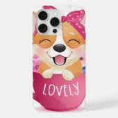 Schattig Hondje iPhone Hoesje (Achterkant)