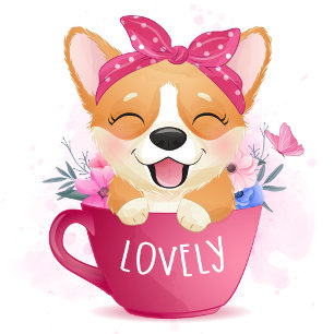 Schattig Hondje iPhone 15 Pro Max Case