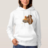 Schattig Honey Loving Beer met Honey Pot Hoodie (Voorkant)