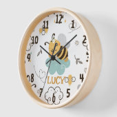 Schattig Honing Bijen en kammen Wolken Kinderen (Hoek)