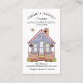 Schattig Huis Zorgverlener Diensten Eenzijdig Visitekaartje (Voorkant)