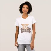 Schattig huisdier Hond T-shirt (Voorkant volledig)