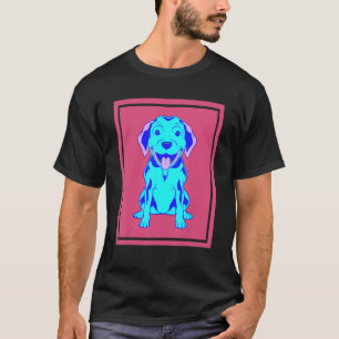 Schattig huisdier hondenras Puggle eigenaar hond P T-shirt