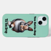 Schattig Huppend Konijn Case-Mate iPhone Case (Achterkant (horizontaal))