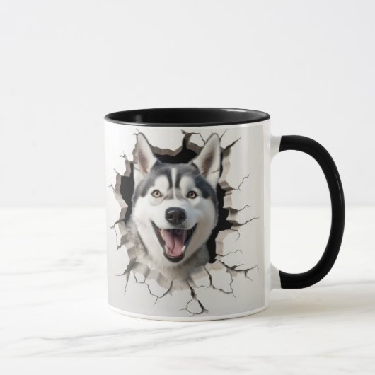 schattig husky mok (Rechts)