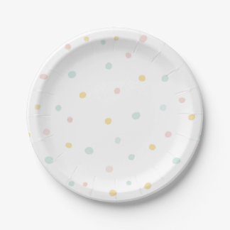 Schattig Ice Cream Sprinkles Verjaardagsfeestje Bo Papieren Bordje