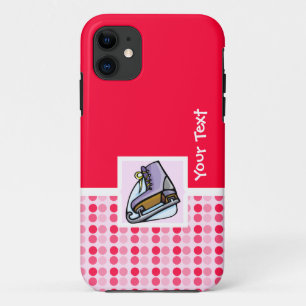 Schattig Ice Schaats Case-Mate iPhone Case