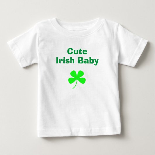 Schattig Iers groen klavertje St. Patrick's Day (Voorkant)