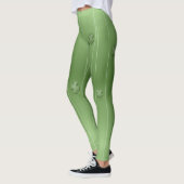 Schattig Iers Klaverontwerp Leggings (Links)
