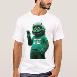 Schattig Iers Monster T-Shirt