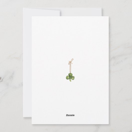 Schattig Iers prullariaanstataat St. Patrick's Day Feestdagenkaart (Achterkant)