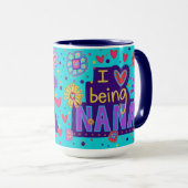 Schattig Ik hou van het zijn Nana Inspirivity Coff Mok (Voorkant rechts)