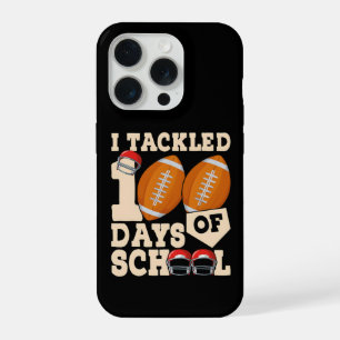 Schattig ik overwon 100 dagen schoolvoetbal kinder iPhone 15 pro case