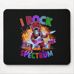 Schattig Ik Rock Het Spectrum Autisme Moeder Gemot Muismat
