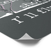 Schattig Ik vlieg weg Hymne ballonnen Poster voor  (Hoek)