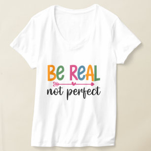 Schattig in inspirerend woordkunst t-shirt