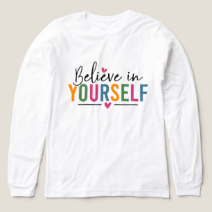 Schattig in inspirerend woordkunst Tri-Blend shirt