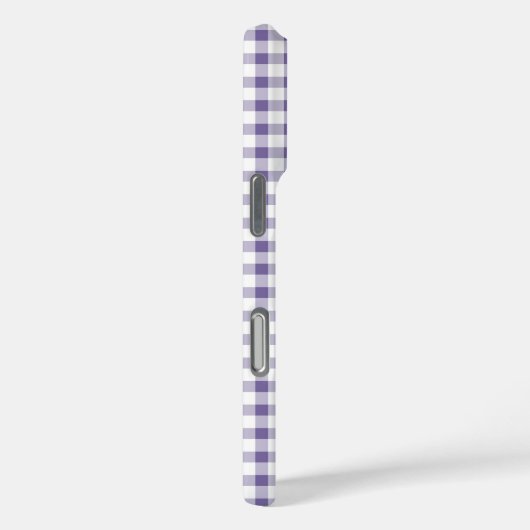 Schattig Indigo Gingham Patroon Case-Mate iPhone Case (Achterkant / Rechts)
