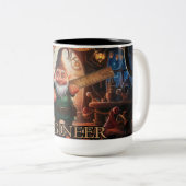 Schattig ingenieur gnome mok (Voorkant rechts)