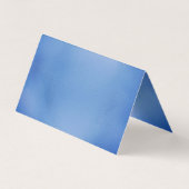 Schattig iriserend holografisch glitter monogram visitekaartje (Achterkant)