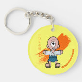 Schattig Japans Monster Hitotsume-kozo Sleutelhanger (Voorkant)
