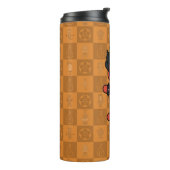 Schattig Japans Oni Monster Thermosbeker (Gedraaid links)