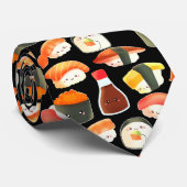 Schattig Japans Sushi Stropdas (Opgerold)