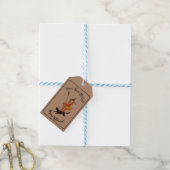 Schattig Je Bent Ge-Boe-kt Halloween Zwarte Kat Cadeaulabel (Met Touw)