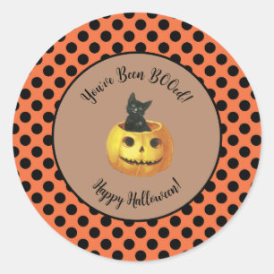 Schattig Je Bent GeBOOed Halloween Ronde Sticker