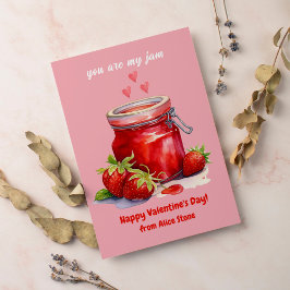 Schattig Je Bent Mijn Jam Valentijnskaart Klasloka Feestdagenkaart