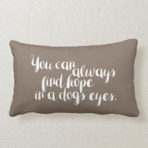 Schattig je kunt altijd hoop vinden - kussen