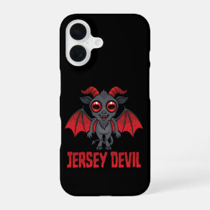 Schattig Jerseyduivel van de Pine Barrens iPhone 16 Hoesje