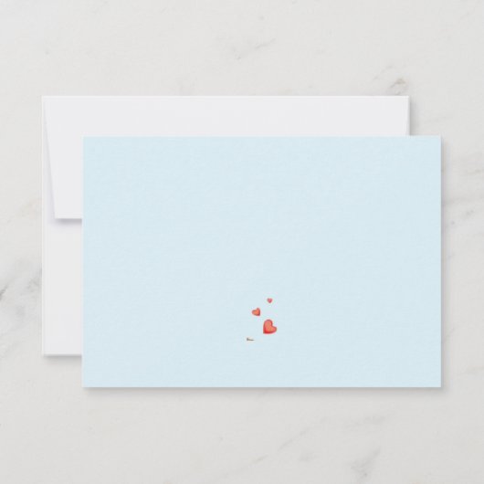 Schattig, jij maakt mij compleet Melk en Koekjes V Notitiekaartje (Achterkant)