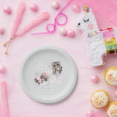 Schattig Jongen Meisje Baby wasberen Geslacht Onth Papieren Bordje (Feest)