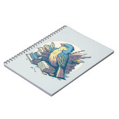 schattig kanarie 1 notitieboek (Linkerzijde)