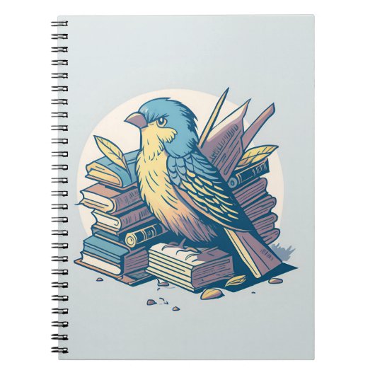 schattig kanarie 1 notitieboek (Voorkant)