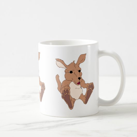 Schattig Kangaroo Koffiemok (Rechts)