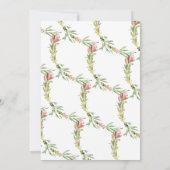 Schattig Kangaroo Mam & Babies Twins Baby shower Kaart (Achterkant)