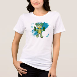 Schattig Kappa Yokai Monster Tri-Blend Shirt