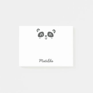 Schattig karakter panda kinderenschool post-it® notes