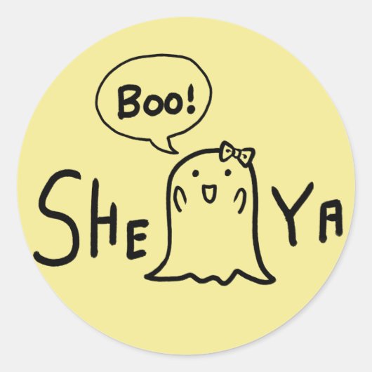 Schattig karakter sticker - Shibuya (She-Boo-Ya) (Voorkant)