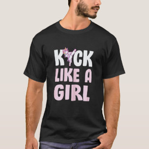 Schattig Karate Eenhoorn Trap Als Een Eenhoorn T-shirt