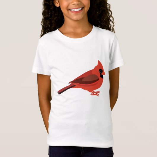schattig kardinaal t-shirt (Voorkant)