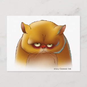 Schattig Kat Briefkaart